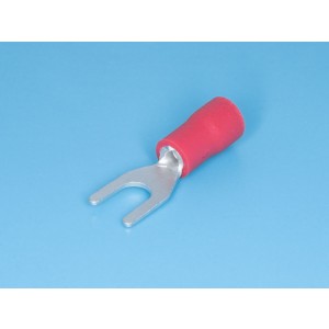 TYI-1.25-3, Клемма тип "U" 3,7мм, на провод 0,25-1,5мм, изолированная, кратно 100шт.