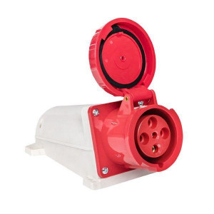 Розетка наружн. уст. 63А 380В 3P+РЕ IP67 (134) ps-134-63-380