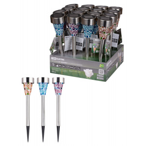 Светильник СС "Мозаика" на солнечных батареях, сталь, в ассортименте, ДБ, SQ0330-0116