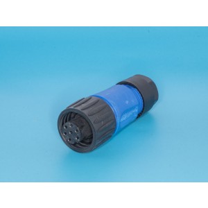 C016-30D006-110-10, Разъем серии C016 7 контактов, гнездо на кабель