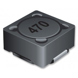 SRR1280-820M, Катушка индуктивности силовая проволочная экранированная 82мкГн ±20% 1кГц 20Q-Фактор феррит 2.3A 0.13Ом по постоянному току лента на катушке