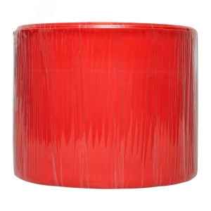 Термоусаживаемая трубка ТУТ нг 100/50 красная рулон PROxima tut-100-r