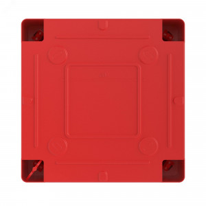 Коробка ответвит. с гладкими стенками, IP56, 100х100х50мм,цвет красный 53811