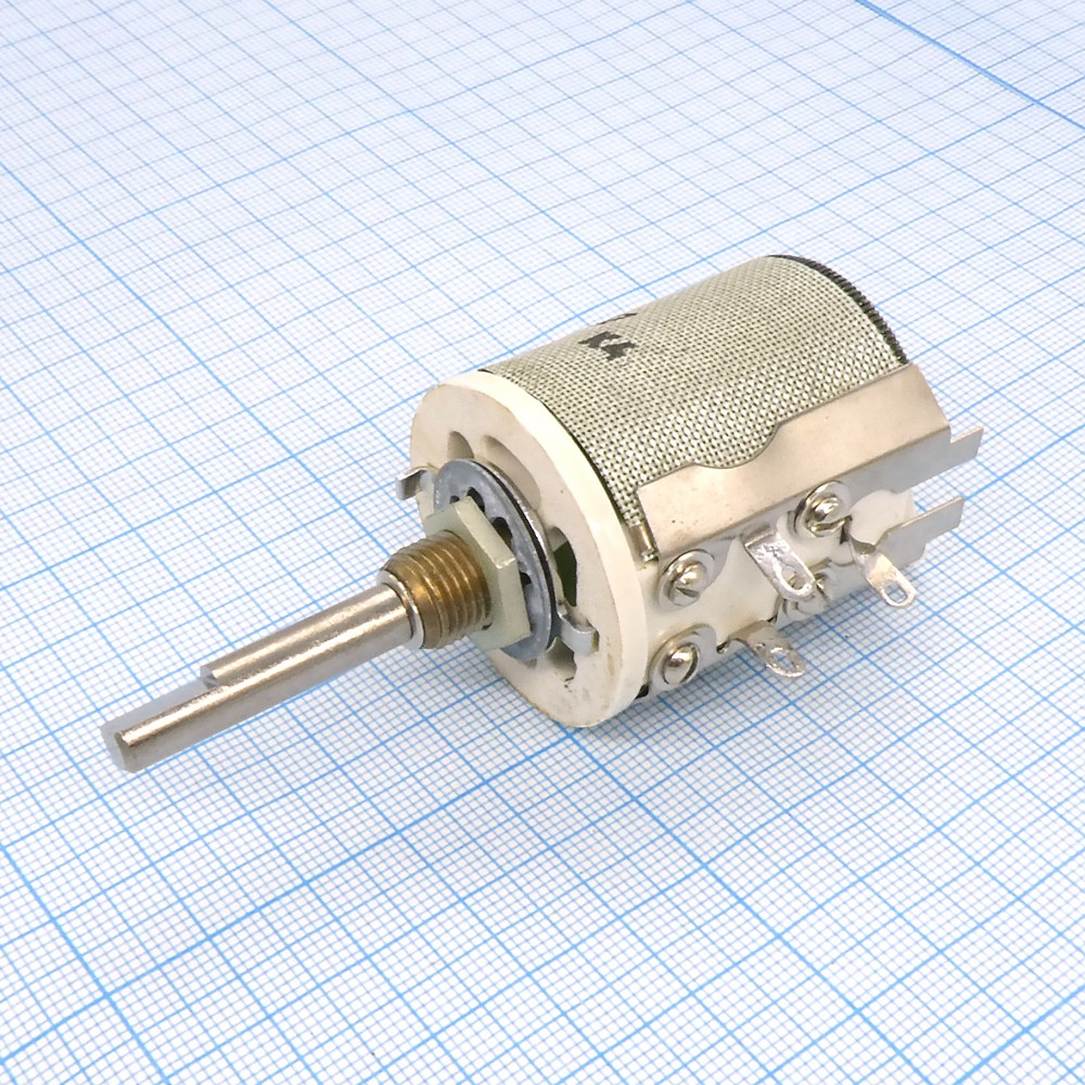 Изображение товара Резистор переменный проволочный ППБ-25Г 33 Ом 25 Вт Россия