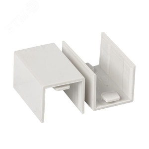 Соединитель (16х16) (4 шт) белый EKF-Plast