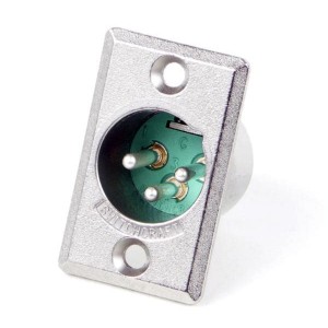 D4MB, Разъемы XLR CONNECTOR PANEL MOUN