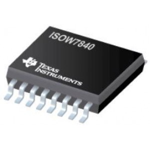 ISOW7843DWE, Цифровые изоляторы High-Efficiency, Low-Emissions, Reinforced Digital Isolator With Integrated Power 16-SOIC -40 to 125