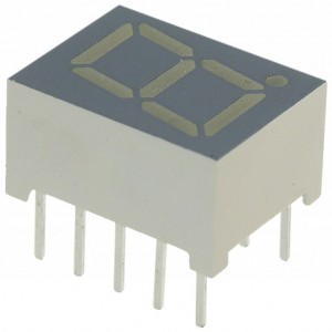 SA39-11GWA, 1 разрядный индикатор 9,9мм/зеленый/568нм/1.9-6.4мкд/ОА