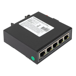 Промышленный неуправляемый коммутатор U-5T, 5 портов 10/100Base-T(X) RJ45, монтаж на динрейку TSX-U-5T EKF