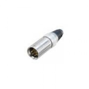 NC5MX-HD, Разъемы XLR Cable end X 5 pin male stainless/gold