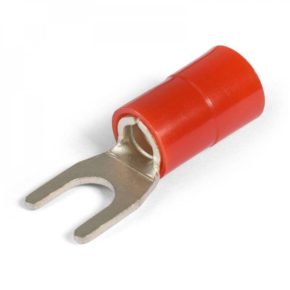 Изображение товара Наконечник кабельный вилочный изолированный НВИн 10-6 серия ПРОФИ