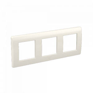 Рамка на 2+2+2 модуля (трехместная), белая, RAL9010 75013W
