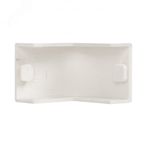 Угол внешний (20х10) (4 шт) белый Plast obw-20-10x4