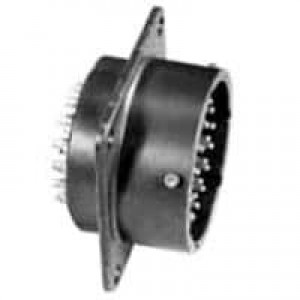 PT02A-8-3P, Круговой мил / технические характеристики соединителя 3P Size 8 Box Mount Pin Receptacle