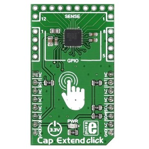 MIKROE-2238, Средства разработки тактильных датчиков Cap Extend click
