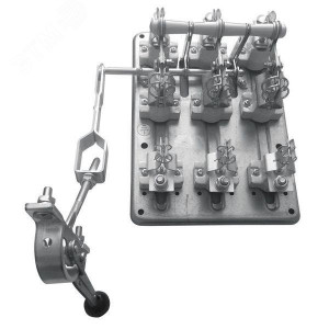 Разъединитель-предохранитель РПС-2 250А левый привод, без ППН EKF Basic rps-r-250l