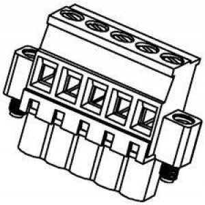 39527-7006, Съемные клеммные колодки 5.00MM EUROPLUG VERT ME RWE GRN 6CKT