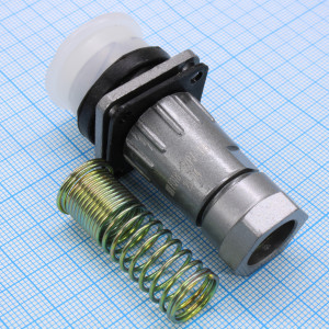 FQ18-12ZPJ-10, Кабельная розетка, 12 контактов, провод 10мм