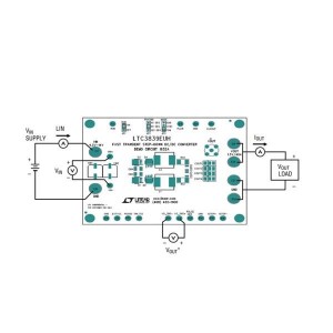 DC1632A, Средства разработки интегральных схем (ИС) управления питанием LTC3839EUH Demo Board - VIN = 4.5V to 14