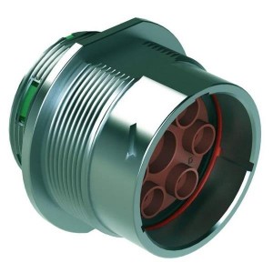 AHDM04-24-07PN, Circular Push Pull Connectors SZ 24 RCPT 7 POS PIN STND ARGMNT