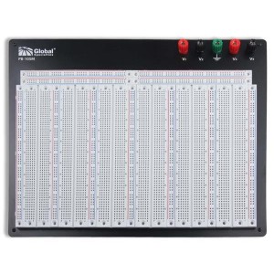 PB-105M, Печатные и макетные платы EXTERNALLY POWERED 4560 TIE-PT BREADBRD