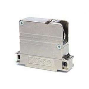 172704-0179, Корпуса разъемов D-Sub  FCT HOOD S5 70DEG SHLD PLSTC W/SCRWLCK