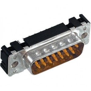 09652217702, Стандартные соединители D-Sub  DSUB SV ML SSDP STR 15P PL3 NUT 4-40