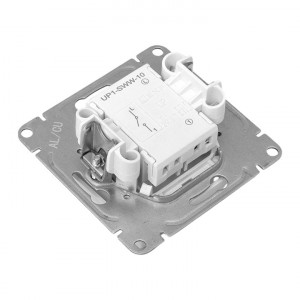 Механизм выключателя, одноклавишный, белый Эпика EKF UP1-SWW-10