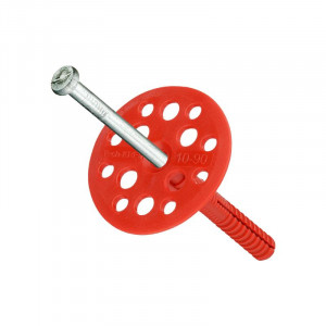 Дюбель для теплоизоляции с мет. гвоздем 10х90 (уп.250шт) 130109