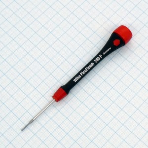 Отвертка 260 P  1,2x 40, Шлицевая отвертка PicoFinish, 260P, Wiha