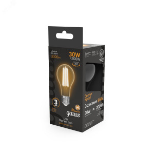 Лампа Filament А70 30W 3000lm 2700К Е27 LED 1/10/40 102902130