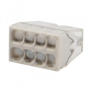 Экспресс-клемма строительно-монтажная СМК 2273-248 8-проводная 0.5-2.5кв.мм с пастой 07-5230