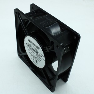 YJF12038HB-2N, Вентилятор 220В AC, 2600об/мин., 120x120х38мм, 154.8м3/час, 40дБ, подшипник качения, тип вывода - терминал