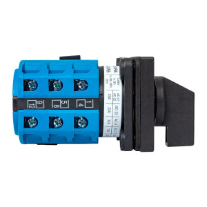 Переключатель кулачковый ПК-1-102 25А 2P -0-1-2-3- IP65 EKF