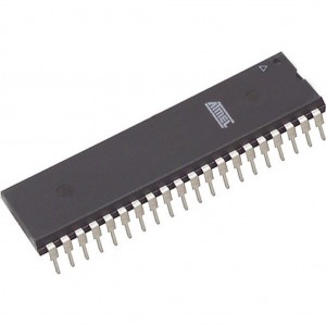 ATMEGA644-20PU, Микроконтроллер AVR 64-K Флэш-память, 4-Кбайт ОЗУ, 2-Кбайт EEPПЗУ, 8 каналов 10-бит АЦП интерфейс JTAG 1.8 - 5.5 V