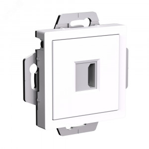 ATLASDESIGN РОЗЕТКА HDMI, механизм, БЕЛЫЙ ATN000180