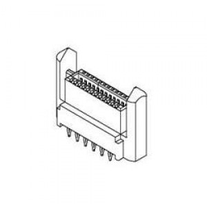 46113-0243, Сверхмощные разъемы питания LPH VERT.SIGNAL ASSY ASSY (2)GUIDES 24CKT