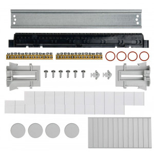 Корпус пластиковый КМПн-12 IP65 черн. прозр. дверь TEKFOR TF5-KP72-N-12-65-K03-K02
