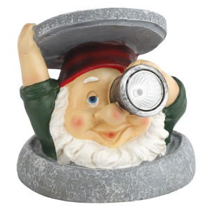 SL-RSN11-GNS Садовый светильник на солнечной батарее, полистоун, цветной, 11 см (48/384) | Б0018814