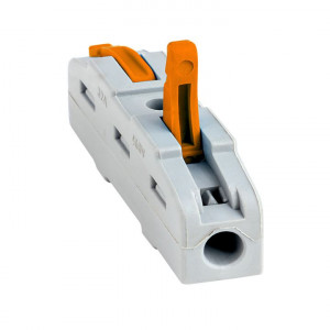 Клемма строительно-монтажная СМК проходная 222-421 1п 0.08-4кв.мм  PROxima plc-smk-421