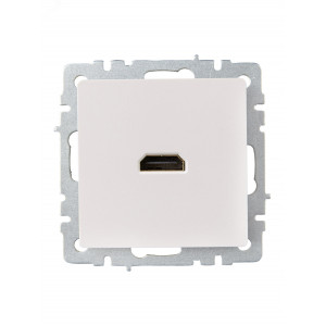 BRITE Розетка HDMI РHDMI-0-БрЖ жемчуг BR-H10-K36