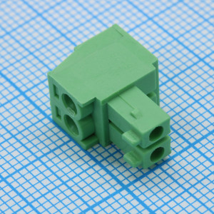 L-KLS2-EDK-3.50-02P-4S, Клеммник разъемный (гнездо) винтовой на кабель