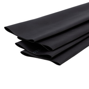 Трубка термоусадочная СТТК (2:1) 38,1/19,05 черная, двустенная клеевая термоусаживаемая трубка в метровой нарезке