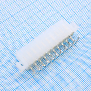 L-KLS1-4.20-2X10-RB-E32, Разъем 2х10 контактов шаг 4.2 мм вилка на плату угловая с захватами