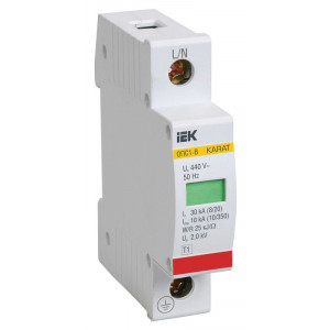 Ограничитель перенапряжения ОПС1-C 1P MOP20-1-C