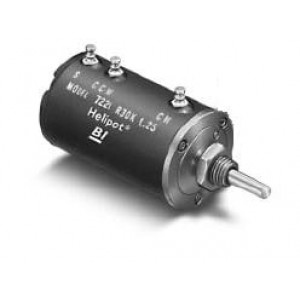 7216R1KL.25, Точные потенциометры 7/8" 10 TURN WW POT 1Kohms 3% 1/4" SHAFT
