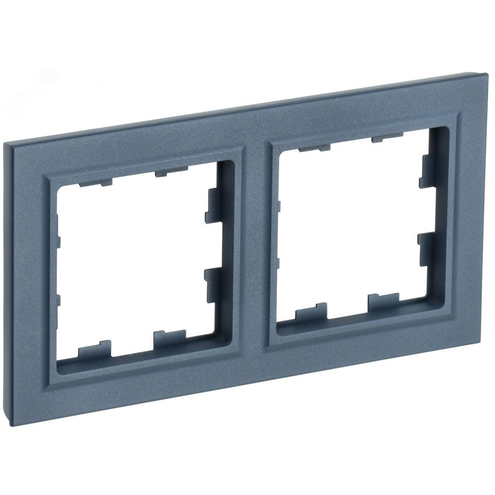 Изображение товара Рамка 2-м BRITE РУ-2-БрМ маренго BR-M22-K35 для скрытого монтажа