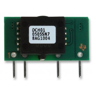 DCH010505SN7, Преобразователь DC/DC на печатную плату вход 5В однополярный выход 5В 0.2A 1Вт 4-Pin SIP модульный Tray