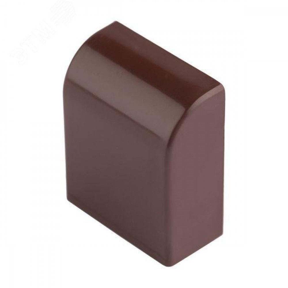 Изображение товара Заглушка (25х16) (4 шт) темное дерево EKF-Plast