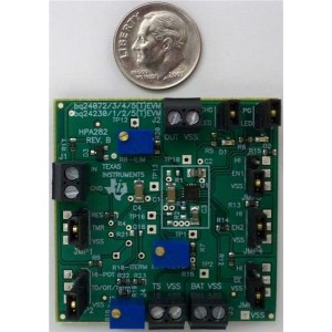 BQ24073EVM, Средства разработки интегральных схем (ИС) управления питанием BQ24073 Eval Mod